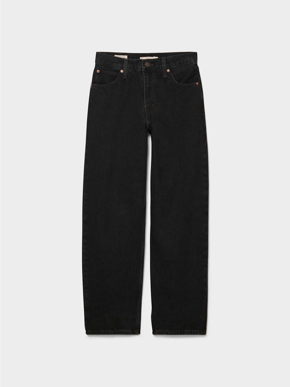 Womens Levi's Dad Jean Black Size 26